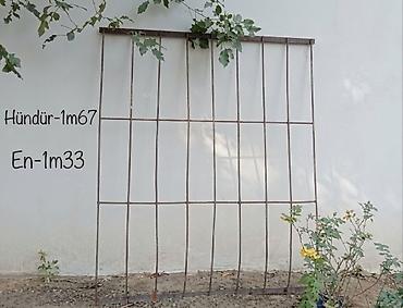pencere islenmis: 3 ədəd keyfiyyətli metal reşotka - Material: keyfiyyətli və möhkəm — 4