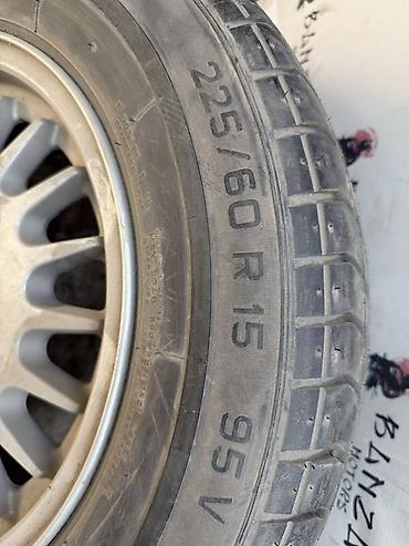 60: Колеса в сборе 225 / 60 / R 15, Лето, Б/у, Литые, отверстий - 5 — 4