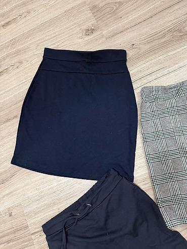 torba za dokumente: Paket suknji – 4 komada, različiti stilovi i materijali: - Teget — 4