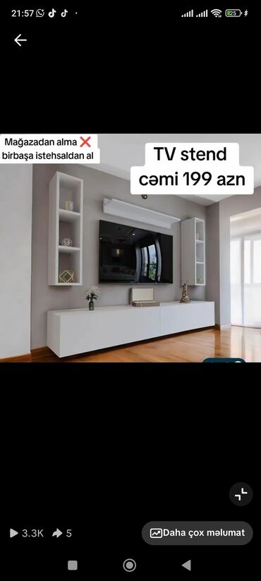 TV altlığı: Düz TV altlığı, Polkalı
