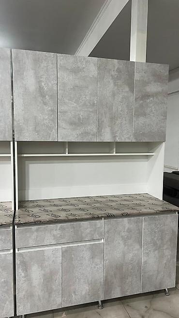 silver kitchen: Кухонный гарнитур, Новый, цвет - Серый, Бесплатная доставка — 4