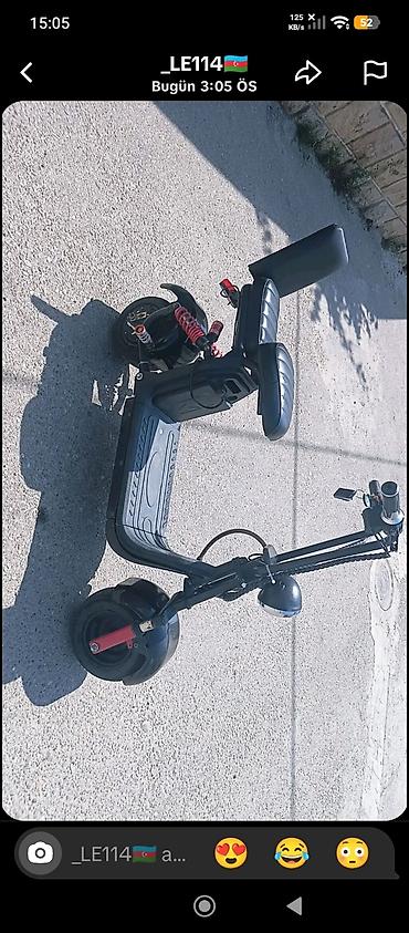 elektro maped: Electric bike 55-60 sürət heçbir problemi yoxdur 1-2-3 skorus arxa — 2