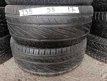 235 55 17: Летние шины 235/55 R17. - Размер: 235/55 R17 (указан на наклейке). - — 1