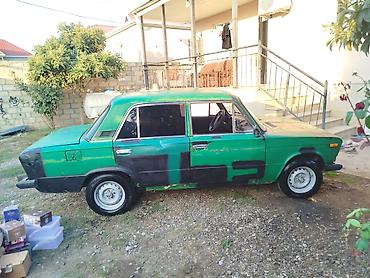 yeni muravey satisi: VAZ 2106 sedan - Kuzov: 4 qapılı sedan, yaşıl rəng üzərində qara — 3