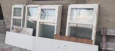 стекло для окно: Деревянное окно, цвет - Белый, Б/у, 150 *2000, Самовывоз
