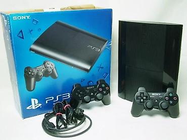 PS3 (Sony PlayStation 3): PlayStation 3 Super Slim (CECH-4004A), fabričko stanje, nikada — 12