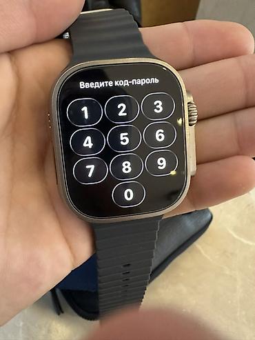 часы apple watch 9: Смарт-часы форм-фактора Apple Watch Ultra2, корпус с плоским — 1