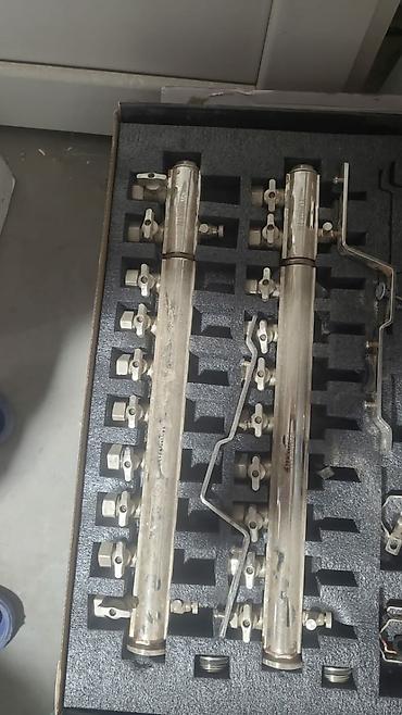 Другая сантехника: Коллектор отопления Frados из нержавеющей стали с расходомерами и — 3