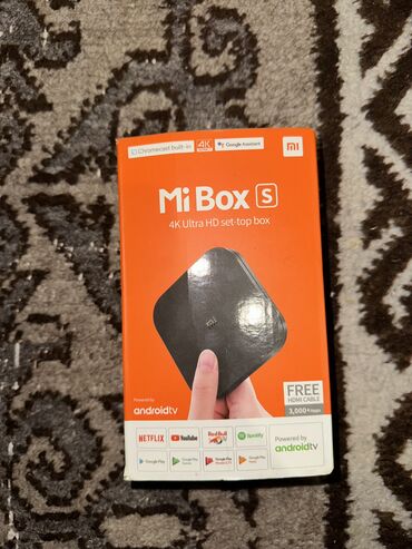 mi tv box бишкек: Продаю TV-Приставка Xiaomi Mi box S 4K 2nd Gen Отдам за три тысячи