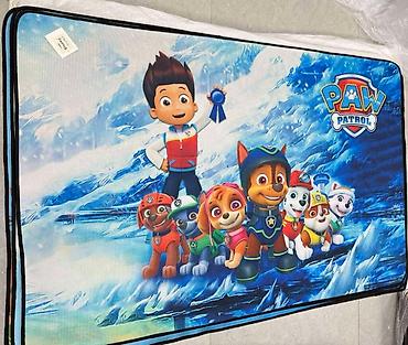Peškiri: Staza stitch, mario, frozen, minie patrolne sape. 80x120cm
Cena — 4