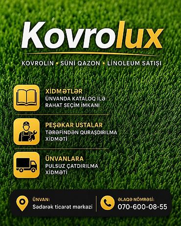Süni qazon: 🌿 Süni Qazon Satışı 🌿 Müasir və baxımsız yaşıl məkanlar yaratmaq -da lalafo.az — 4 Süni qazon: 🌿 Süni Qazon Satışı 🌿 Müasir və baxımsız yaşıl məkanlar yaratmaq — 4