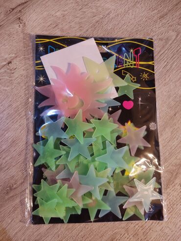 Digər ev dekoru: Fosfor Ulduzlar
Paçkada 100 ədəd
Böyük ölçü — 7