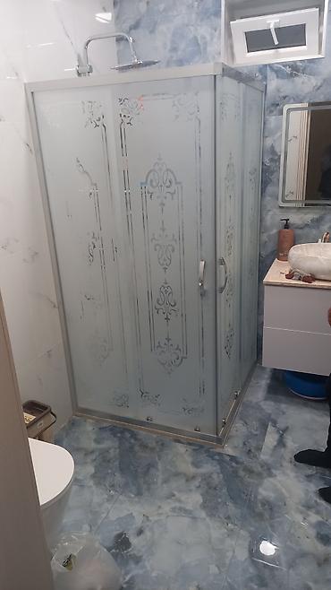 Duş kabinaları, arakəsmələr: Üstü açıq kabina — 9