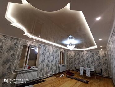 Натяжной потолок: Натяжной потолок Глянцевое, Матовое, 3D потолки Бесплатный замер, Гарантия, Бесплатная консультация — 2