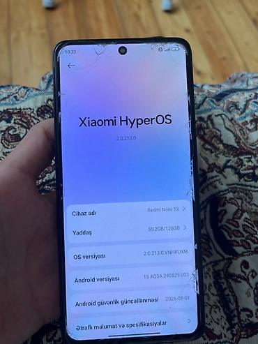 Мобильные телефоны и аксессуары: Redmi Note 13, 128 ГБ, цвет - Черный, Две SIM карты — 4