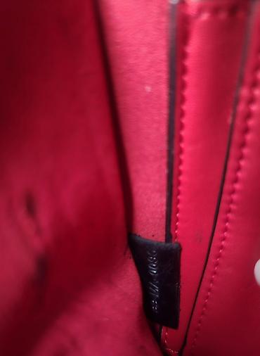 Torbe: Christin Dior J'adore kozna torba. J'ADIOR Shoulder Bag, crvena — 10