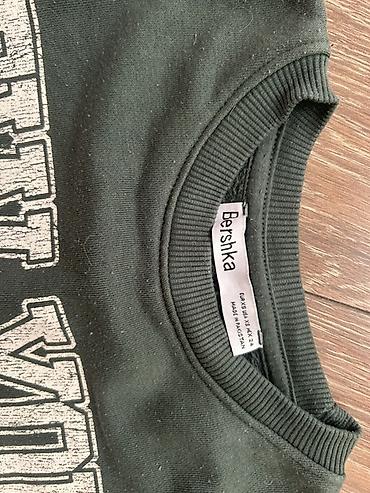 sweatshirt: Svitşot, Bershka, XS, rəng - Yaşıl — 4