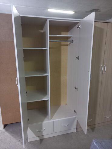 Шифоньеры: Шифоньер, Новый, Прямой, цвет - Коричневый, ЛДСП — 12