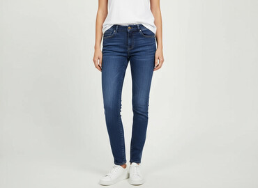 Jeansy: H&M, Jeansy damskie, rozmiar S