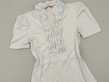 białe bluzki z dekoltem: Blouse, XL (EU 42), condition - Good