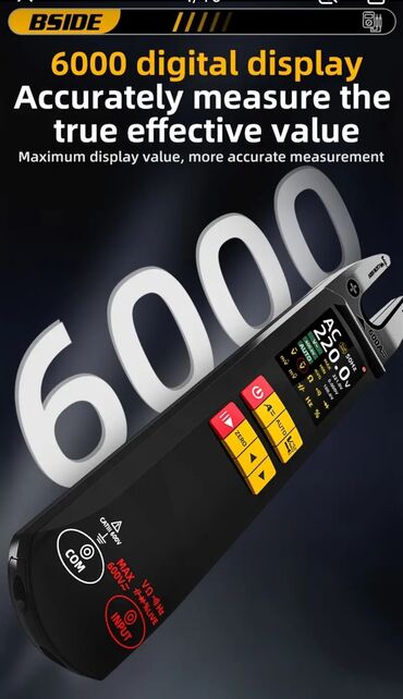 Multimetri: BSIDE klešta multimetar sa LCD ekranom visoke rezolucije, dizajniran — 5