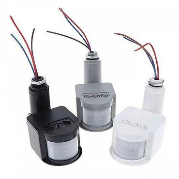 Rasveta: LED senzor pokreta Podesiv 110V 220V Automatski infracrveni. LED — 7