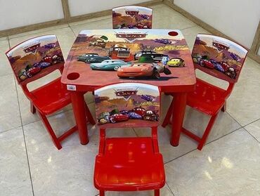 Masa və oturacaq dəstləri: Uşaq stol stul desti rengler var 1 masa 1 stull 35 azn 1 masa — 11