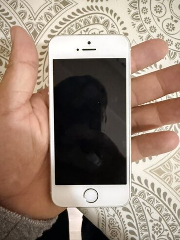 iphone 9 plus qiymeti: IPhone SE, 16 GB, Gümüşü, Barmaq izi