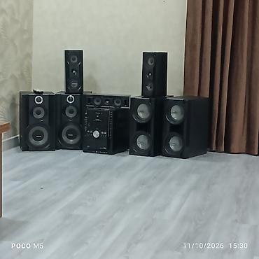 apo ses sistemi: Güclü ev audio sistemi – çoxkanallı kolonka dəsti və mərkəzi — 1
