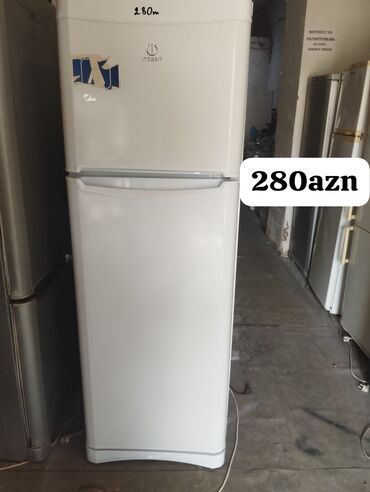 Soyuducular: 2 qapılı Indesit Soyuducu Satılır, rəng - Ağ