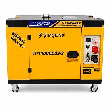 generator dizel: №: 7322 Məhsulun adı: Generator Şimşək TP11000GS-3 Brend: Simsek — 1