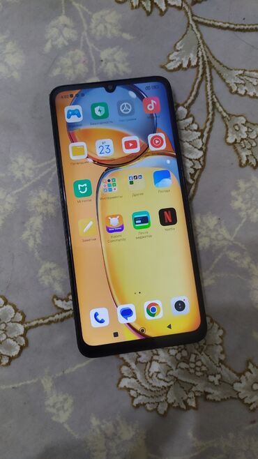 android 2din: Redmi, Redmi 13C, Б/у, 256 ГБ, цвет - Черный, 2 SIM