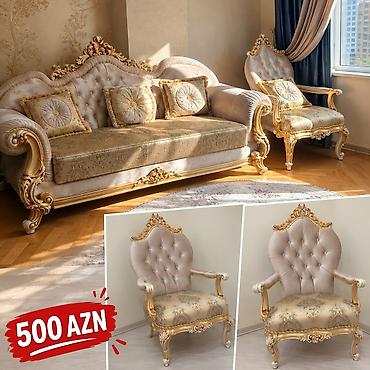 İşlənmiş, Divan, 2 kreslo