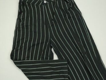 bluzki w czarne paski: Spodnie materiałowe, L, stan - Dobry