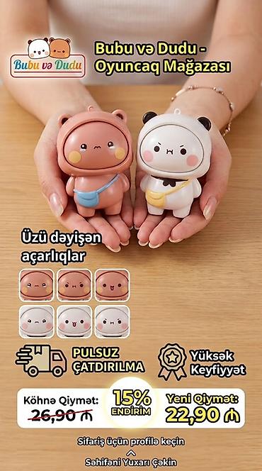 Bubu və Dudu – üz ifadəsi dəyişən açarlıqlar - Sevimli Bubu və Dudu