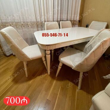 Divan və masa dəstləri: Stol stul masa oturacaq sifarisle