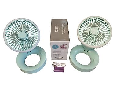 vintilyatır: LED işıqlı masaüstü sərinkeş CXSYL SL-F6001 20sm . ❄️ Sərinlik artıq — 6