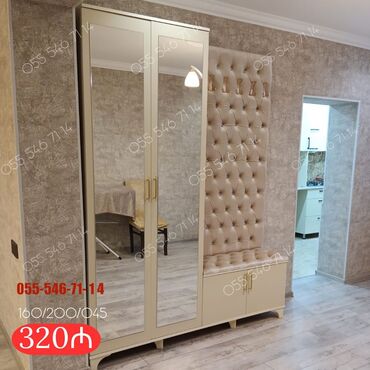 koridor mebeli: Yeni, Düz dolab, Dəhliz dolabı