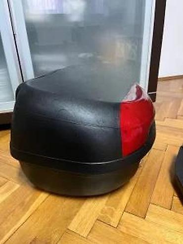 Delovi za motocikle: Univerzalni kofer za motor/skuter sa nosačem - Tvrda gornja kutija — 15