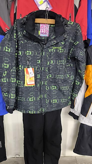 Мужские лыжные костюмы: Костюм, Burton, Новый, С утеплителем, Затяжка внизу куртки, Манжеты на рукавах, Снегозащитная юбка — 26