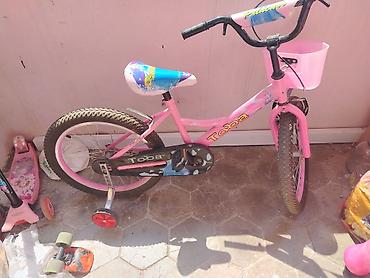velosiped acari: İşlənmiş İki təkərli Uşaq velosipedi Toba, 20", sürətlərin sayı: 1 — 2
