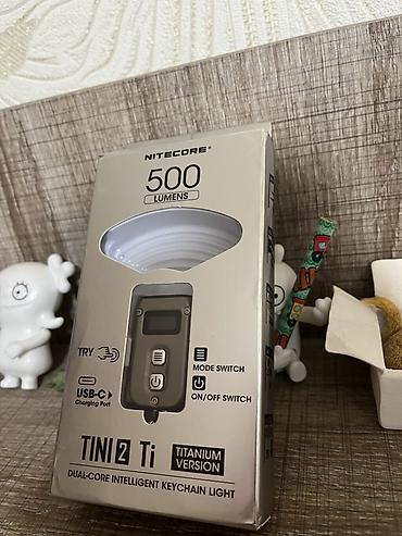 burger coreyi: NITECORE TINI2 Ti – Titanium versiyası, ağıllı iki nüvəli açarlıq — 2