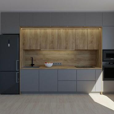 Кухонные гарнитуры: Кухонный гарнитур, Новый, цвет - Белый, ДСП, Платная доставка, Самовывоз, Бесплатная доставка — 5