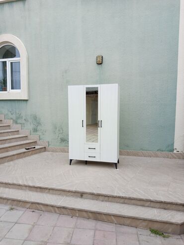 Dolablar: Yeni, Açılan, 3 qapılı Düz dolab, Qarderob, paltar dolabı, Azərbaycan — 14