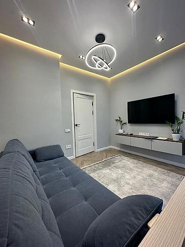3 микр: 1 комната, 45 м², Боконбаева/Уметалиева Элитка, 5 этаж, Дизайнерский ремонт — 4