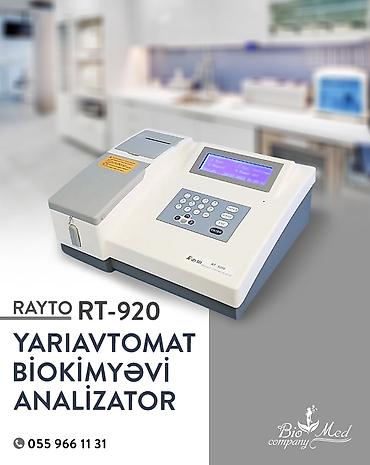 Tibbi avadanlıq: Rayto RT-9200 – Klinik laboratoriyalar üçün yarı-avtomatik biokimya — 1