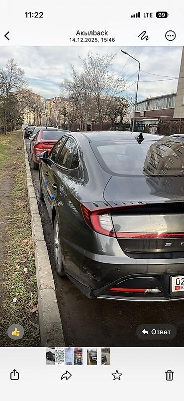 арена машин: Сдаю в аренду Hyundai Sonata DN8 2019г. Объем двигателя 2.0 ГАЗ. Цена — 2