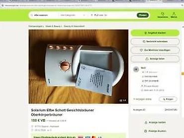 Ostali aparati za negu lica: Solarijum lampa za lice (kućni mini-facial tanner) Opis: - Kompaktna — 17