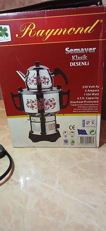 Raymond “Semaver Klasik Desenli” elektrikli samovar - Gərginlik: 230V lalafo.az -da Raymond “Semaver Klasik Desenli” elektrikli samovar - Gərginlik: 230V