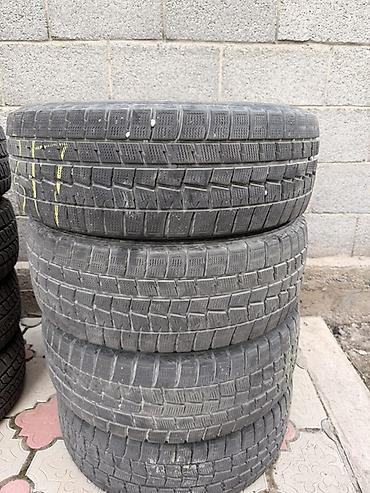 Шины 215 / 60 / R 16, Зима, Б/у, Комплект, Легковые, Dunlop